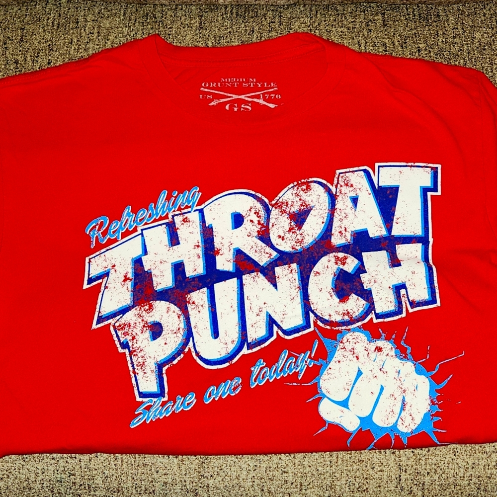 Mens medium grunt style tee